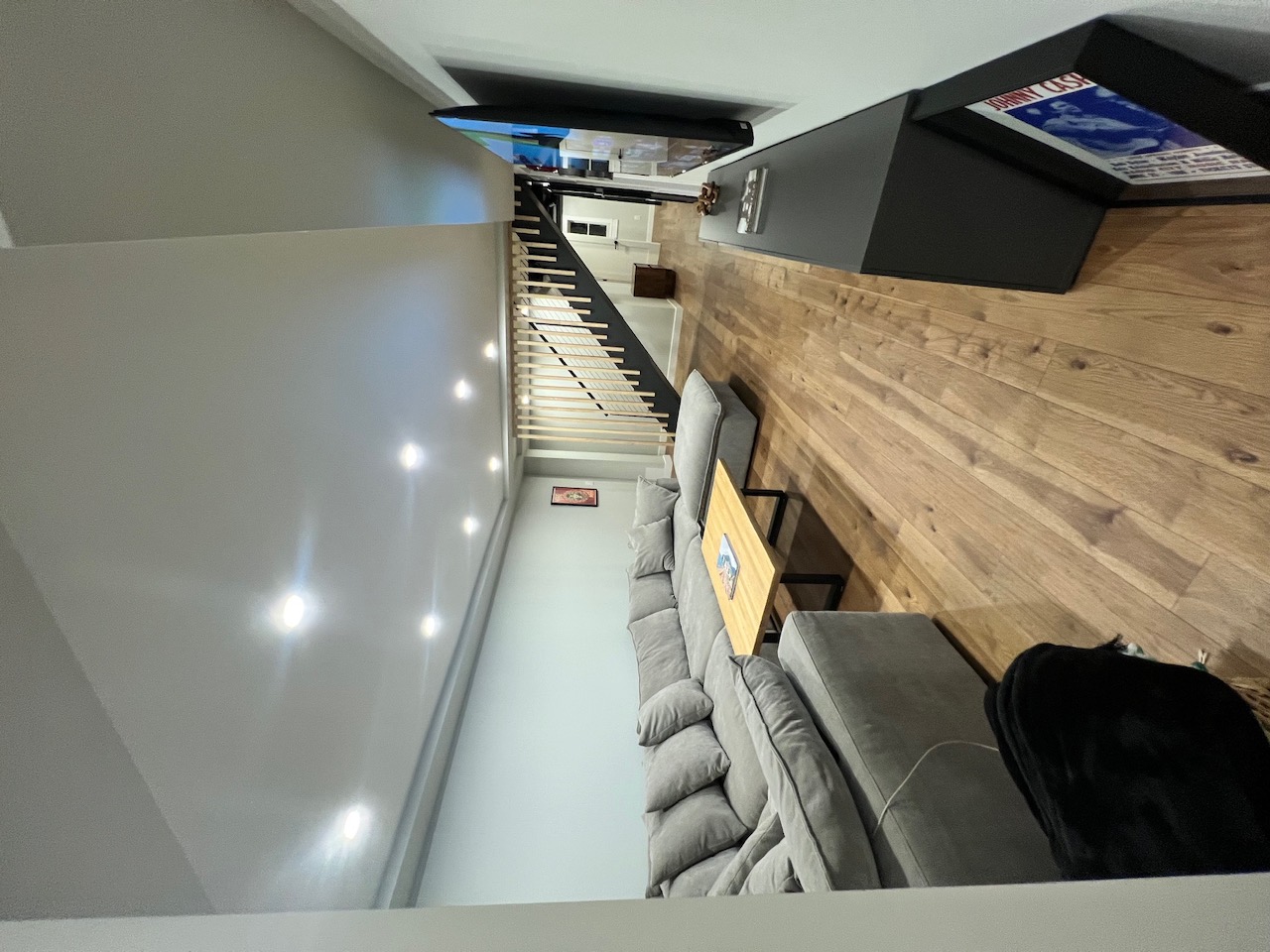 Lower level living room