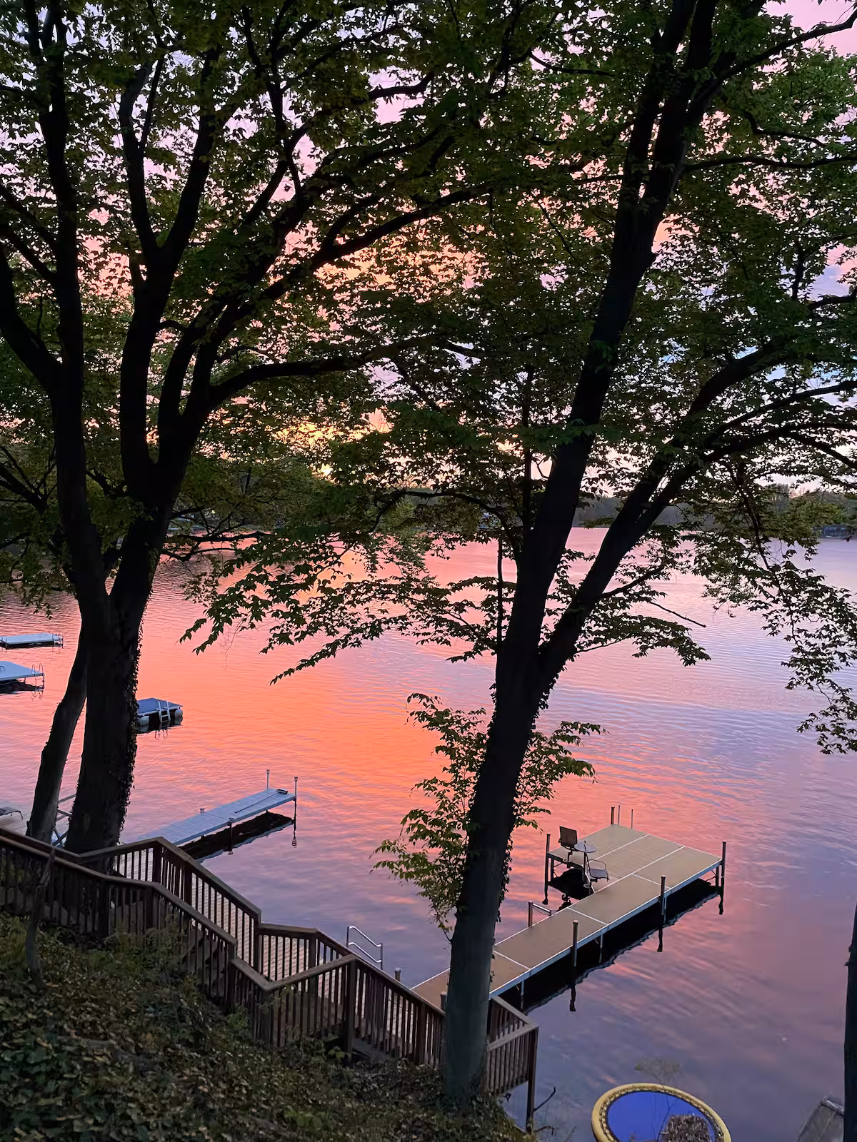 Private dock on Cable Lake